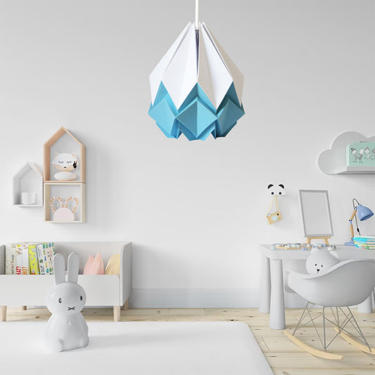 Origami Pendant Light Bicolor in Paper - Size XL