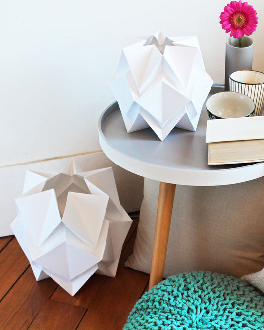 Lampe de table Origami en Papier - taille M