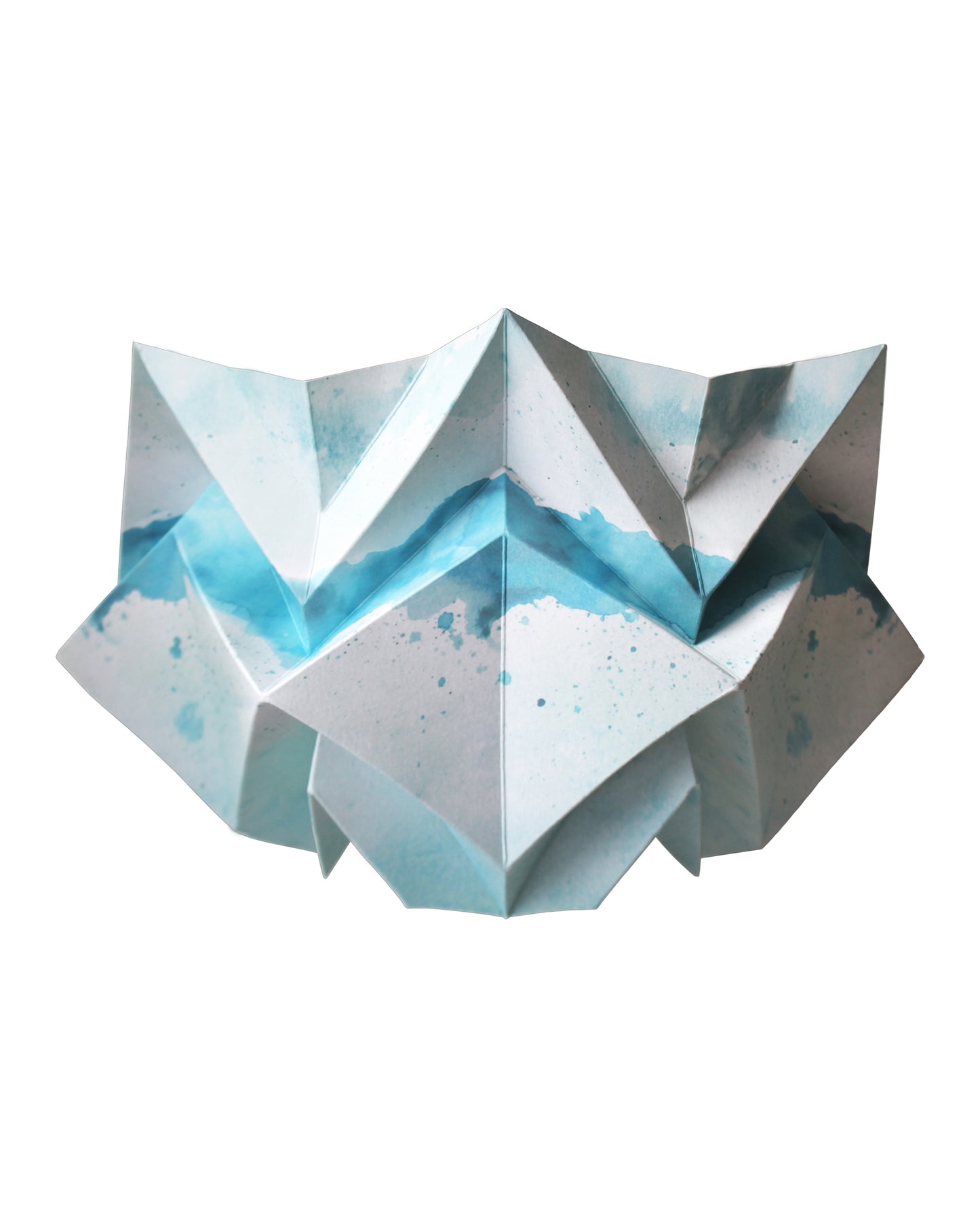 Origami Wall Sconce in Paper - Summer
