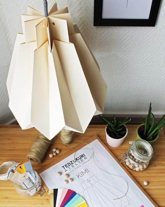 Suspension Origami en Papier - kit DIY