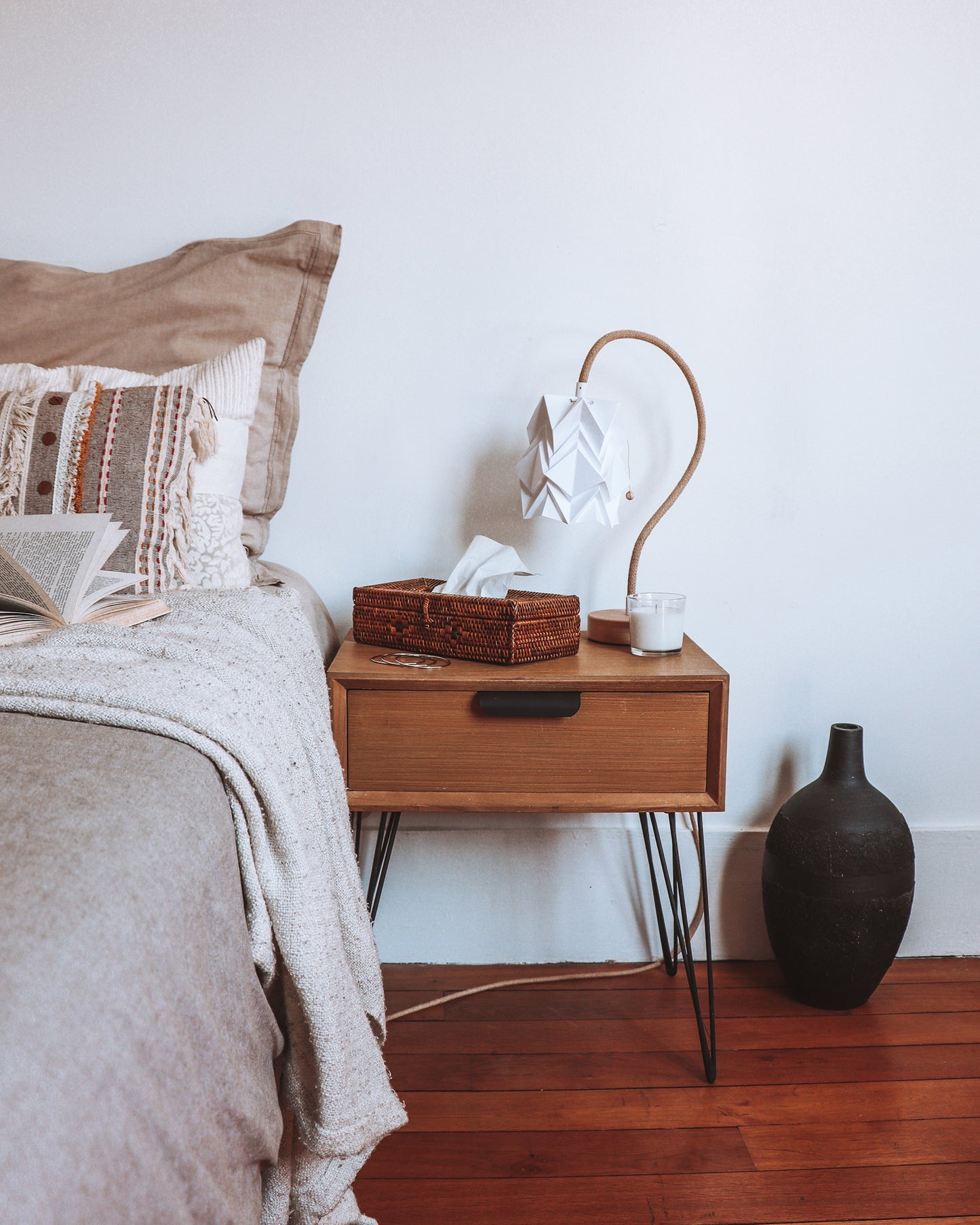 Bali Handwoven Rattan Tissue Box Cover – Artisanal Home Accessory