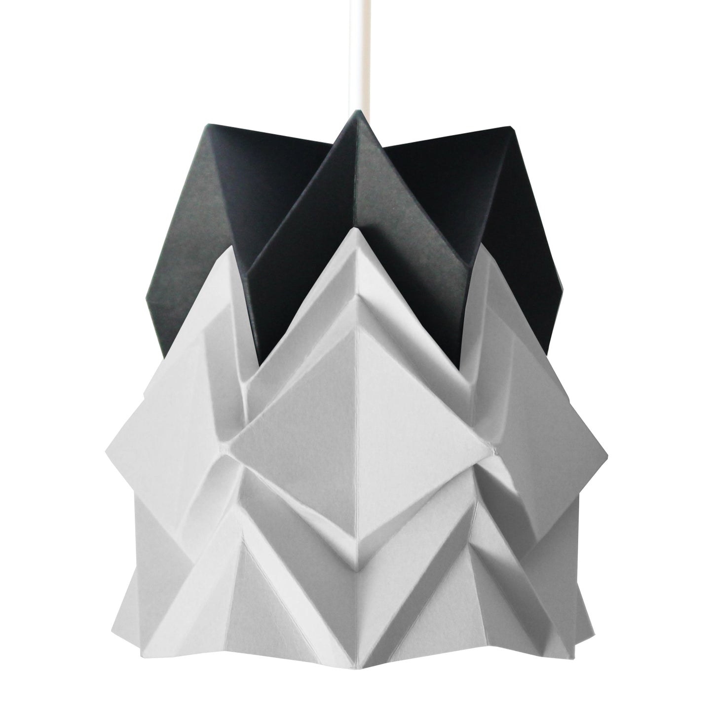 Petite suspension Origami  Design Bicolore en Papier