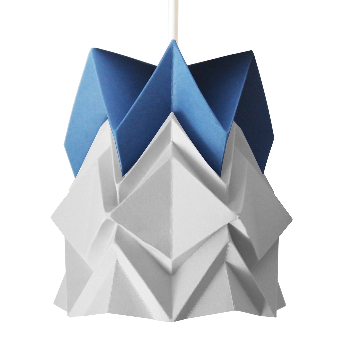Petite suspension Origami  Design Bicolore en Papier