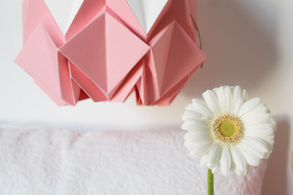 Origami Pendant Light Bicolor in Paper - Size M