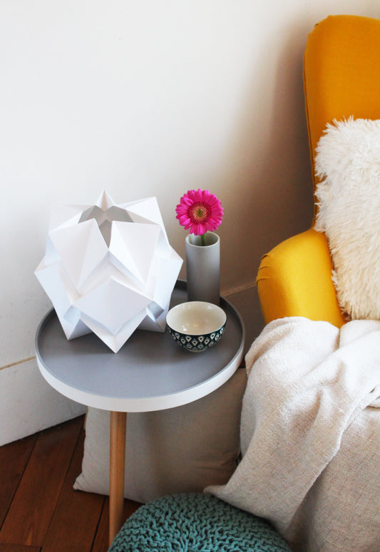 Lampe de Table Origami en Papier - Taille S