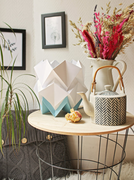 Origami Table Lamp in Paper - Size S