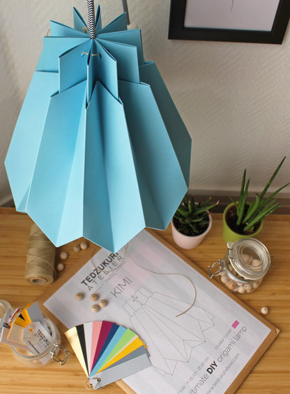 Suspension Origami en Papier - kit DIY