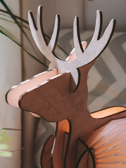 Lampe de table Cerf pour chambre d'enfant