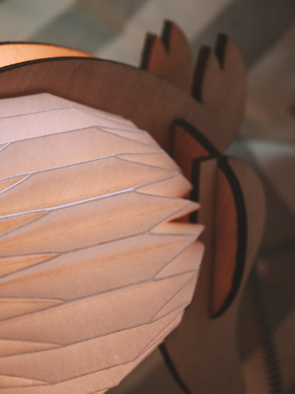 Lampe de table Cerf pour chambre d'enfant