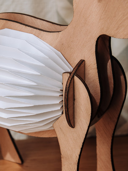 Lampe de table Cerf pour chambre d'enfant