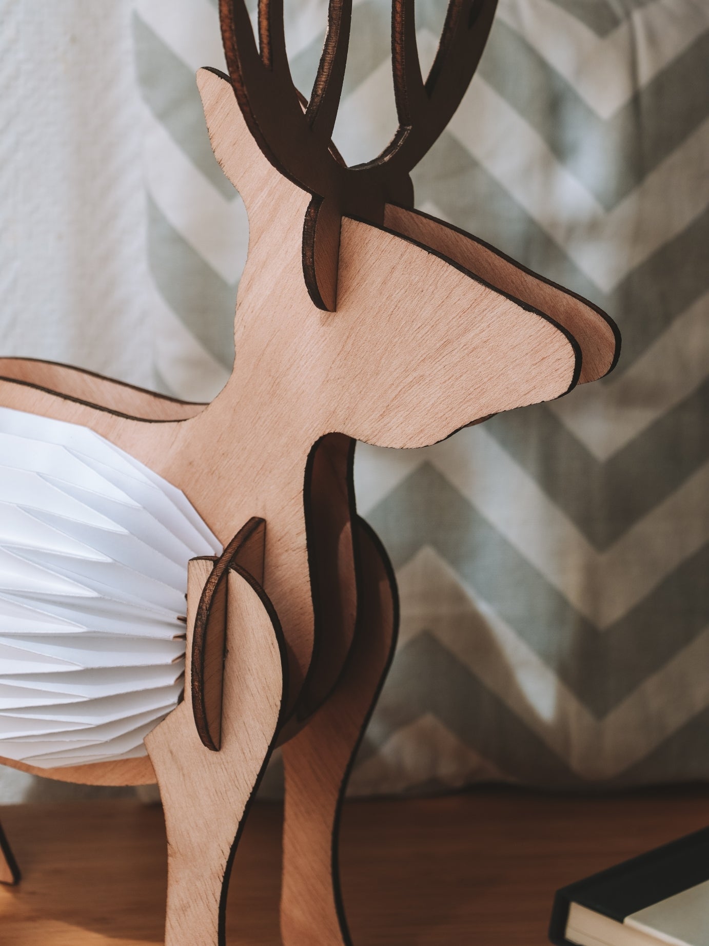 Lampe de table Cerf pour chambre d'enfant