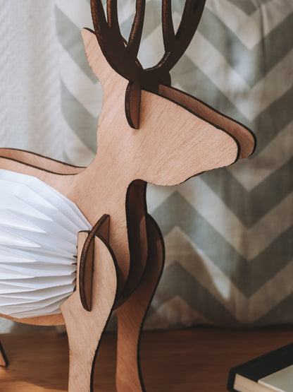 Lampe de table Cerf pour chambre d'enfant