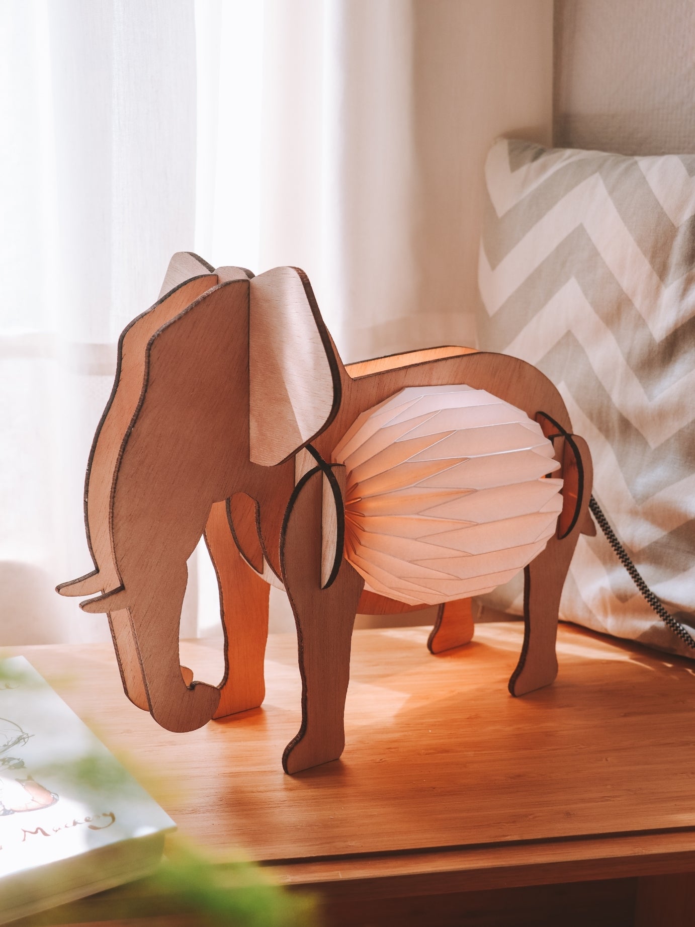 Lampe de table Elephant pour chambre d'enfant