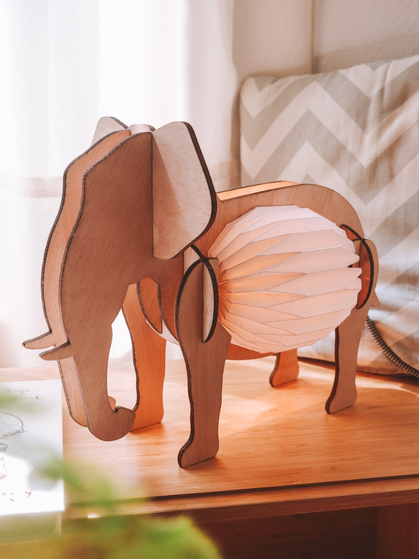 Lampe de table Elephant pour chambre d'enfant