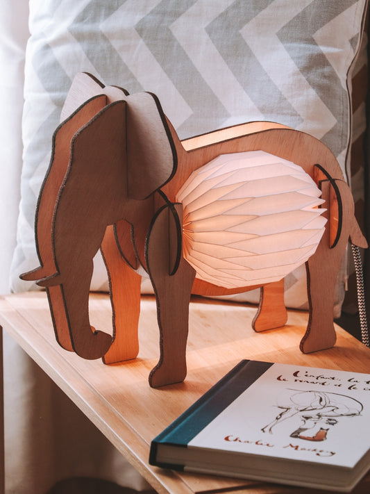 Lampe de table Elephant pour chambre d'enfant