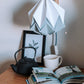 Origami Pendant Light Bicolor in Paper - Size S