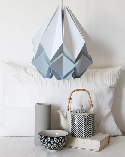 Suspension Origami Bicolore en Papier - Taille M