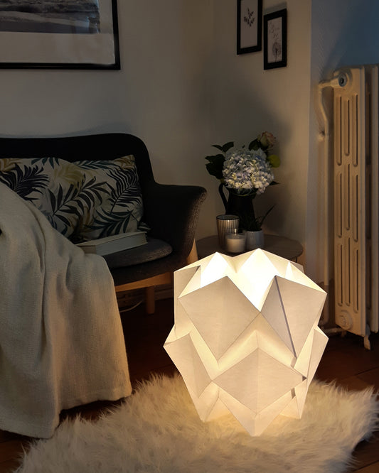 Lampe de sol Origami en Papier