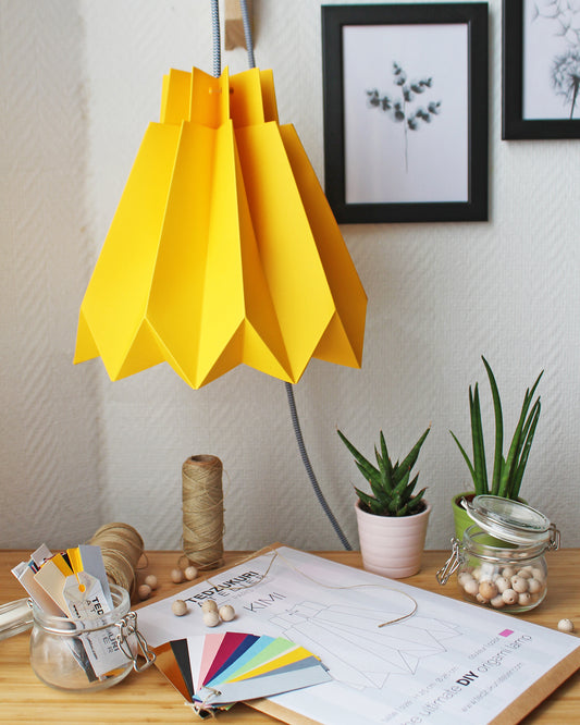 Suspension Origami en Papier - kit DIY