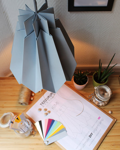 Suspension Origami en Papier - kit DIY