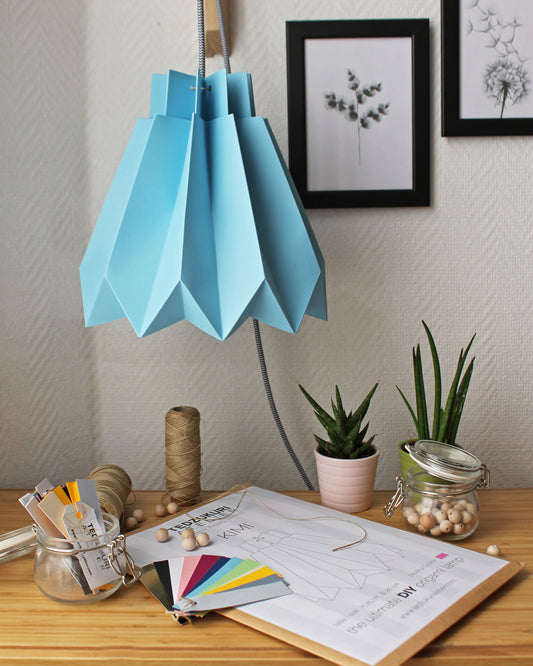 Suspension Origami en Papier - kit DIY