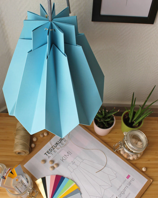Suspension Origami en Papier - kit DIY