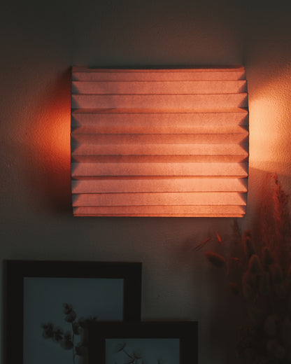 Applique Murale Origami – Luminaire en Papier, Fait Main