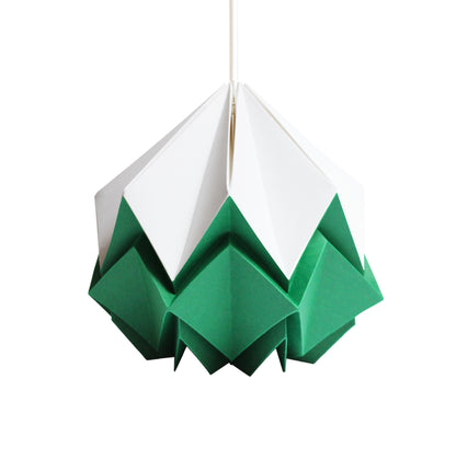 Suspension Origami Bicolore en Papier - Taille S