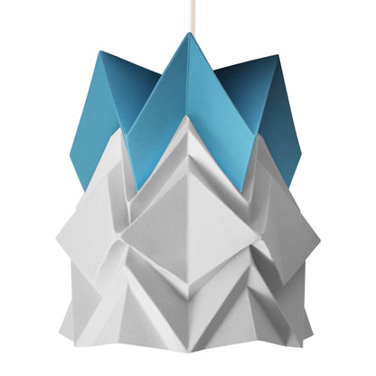 Petite suspension Origami  Design Bicolore en Papier