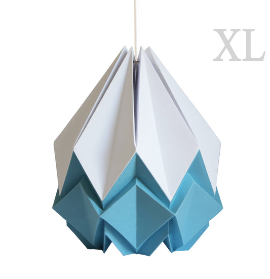 Origami Pendant Light Bicolor in Paper - Size XL